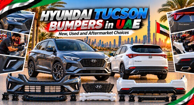 Hyundai Tucson bumpers available in the UAE for replacement