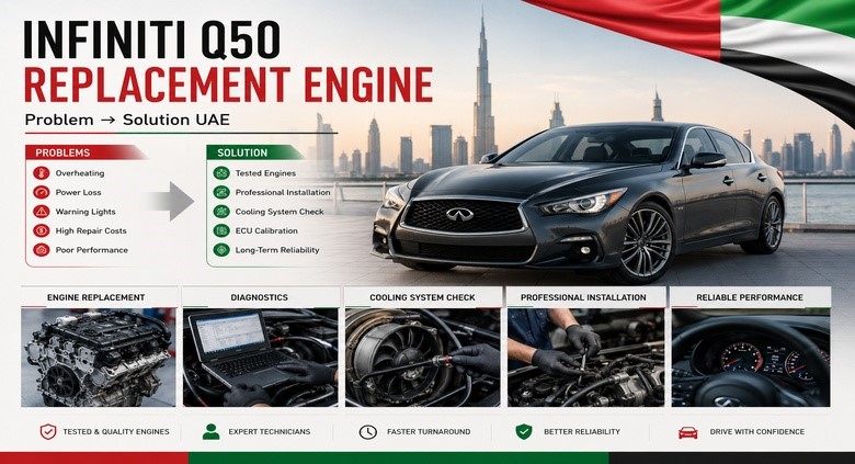 Replacement Infiniti Q50 Engines