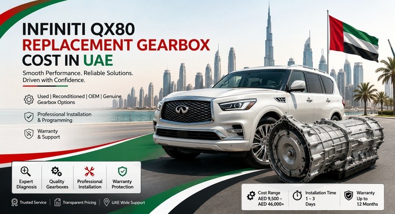 Replacement Infiniti QX80 Gearboxes