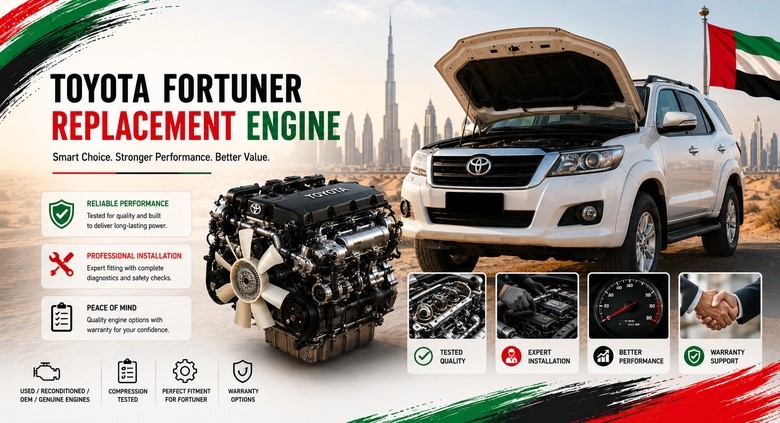 Replacement Toyota Fortuner Engines