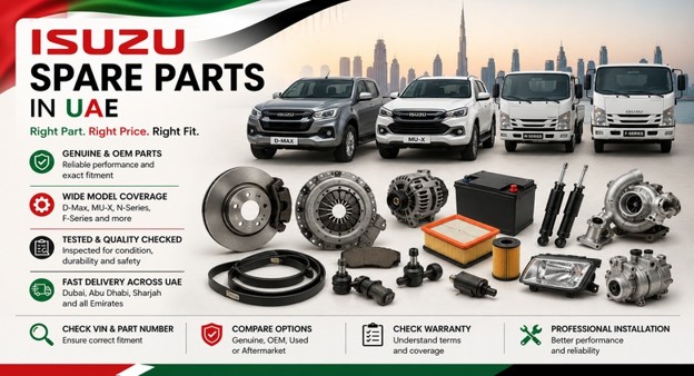 Isuzu Spare Parts in UAE