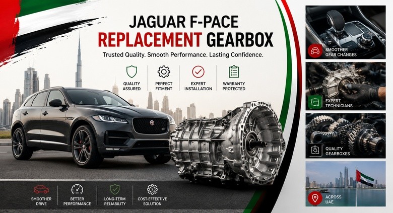 Replacement Jaguar F-Pace Gearboxes