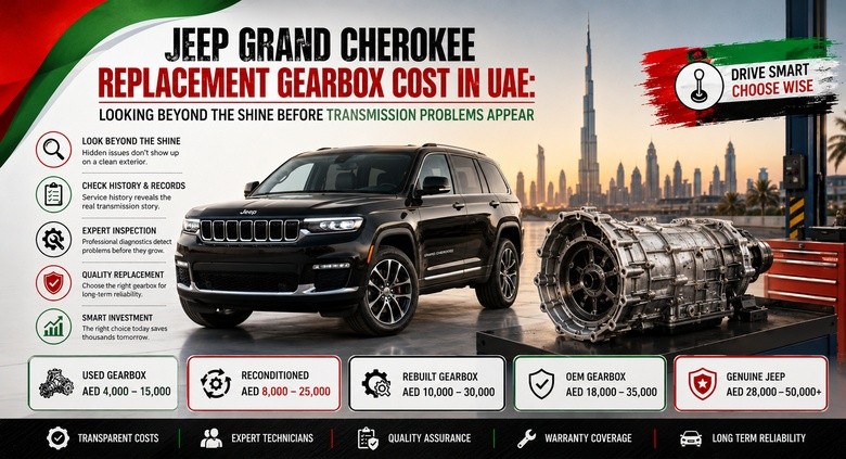Replacement Jeep Grand Cherokee Gearboxes
