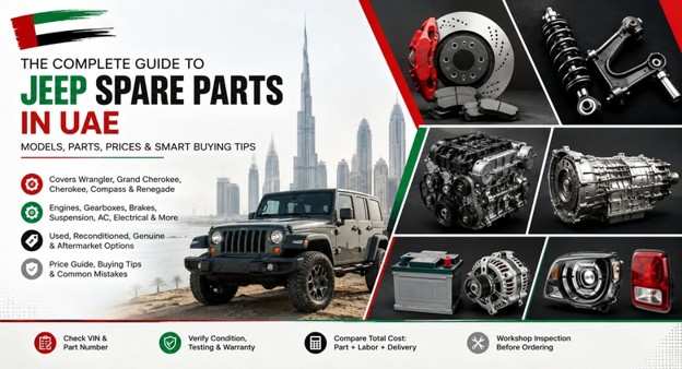 Jeep Spare Parts in UAE