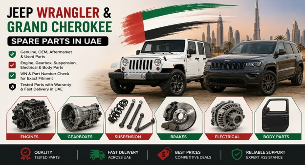 Jeep Spare Parts in UAE