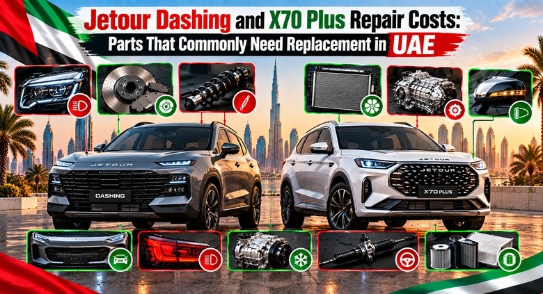 Jetour Spare Parts in UAE