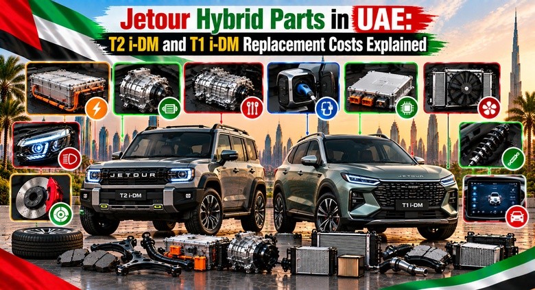 Jetour Spare Parts in UAE