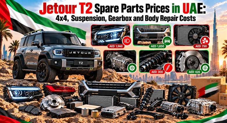 Jetour Spare Parts in UAE