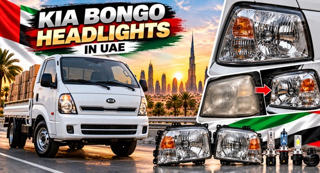 Kia Bongo headlights for replacement in the UAE