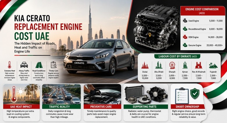 Replacement Kia Cerato Engines