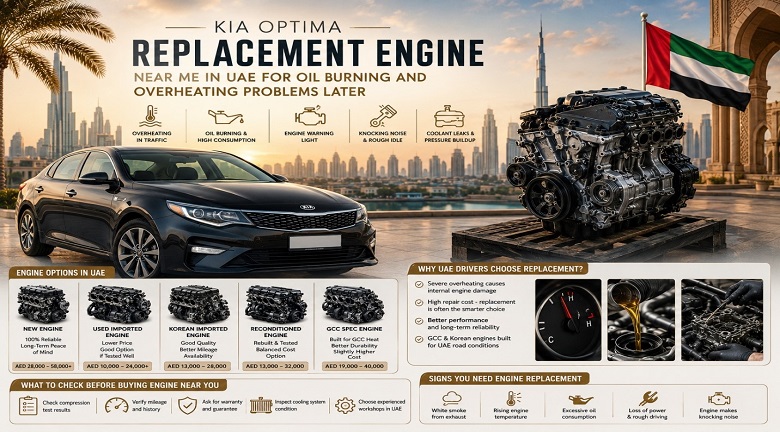 Replacement Kia Optima Engines