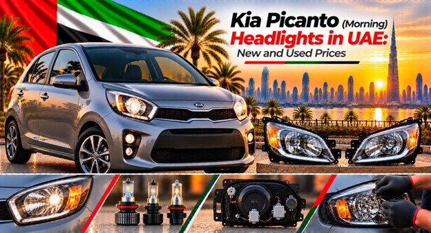 Kia Picanto/Morning headlights for replacement in the UAE