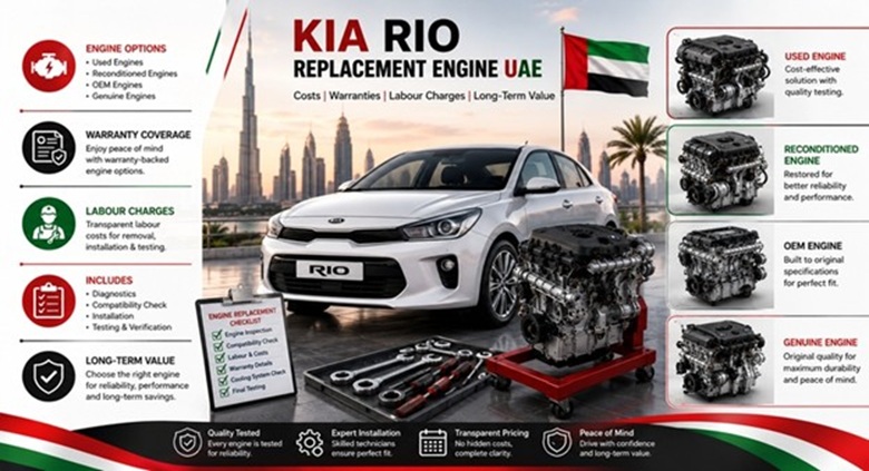 Replacement Kia Rio Engines