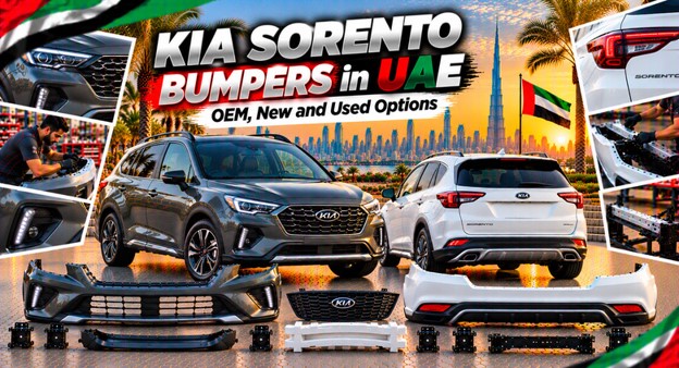 Kia Sorento bumpers available in the UAE for replacement