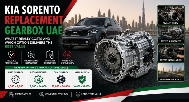 Replacement Kia Sorento Gearboxes