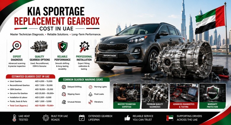 Replacement Kia Sportage Gearboxes