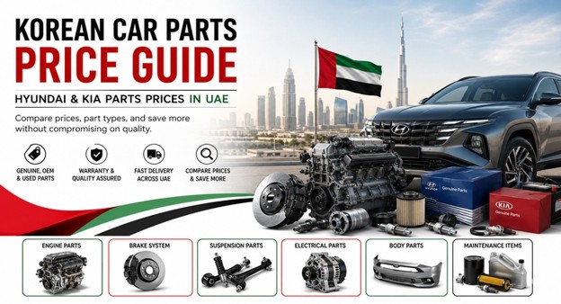 Korean Car Parts for Sale in UAE