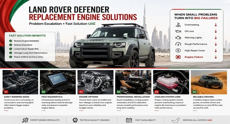 Replacement Land Rover Defender Engines