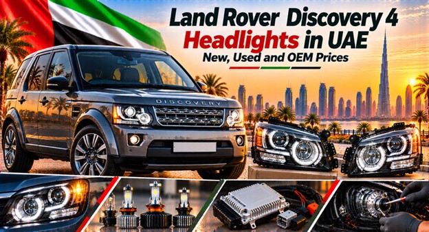Land Rover Discovery 4 headlights for replacement in the UAE