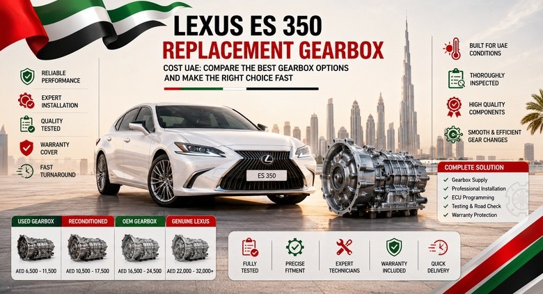 Replacement Lexus ES 350 Gearboxes