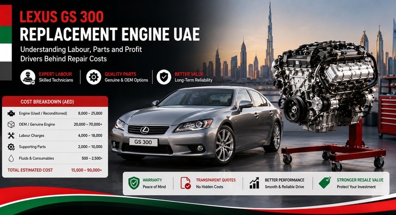 Replacement Lexus GS 300 Engines
