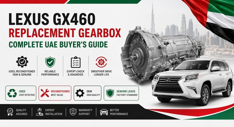 Replacement Lexus GX460 Gearboxes