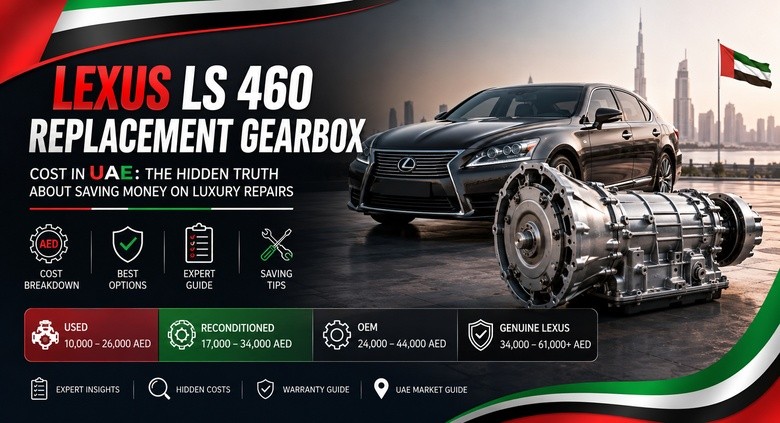 Replacement Lexus LS 460 Gearboxes