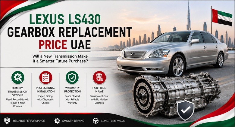 Replacement Lexus LS430 Gearboxes