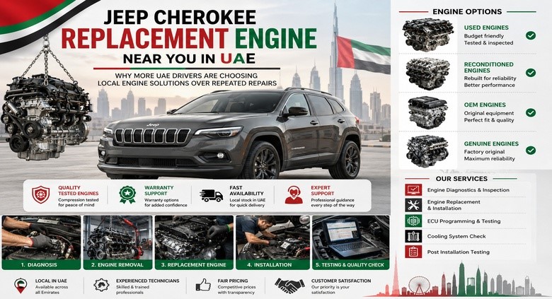 Replacement Jeep Cherokee Engines