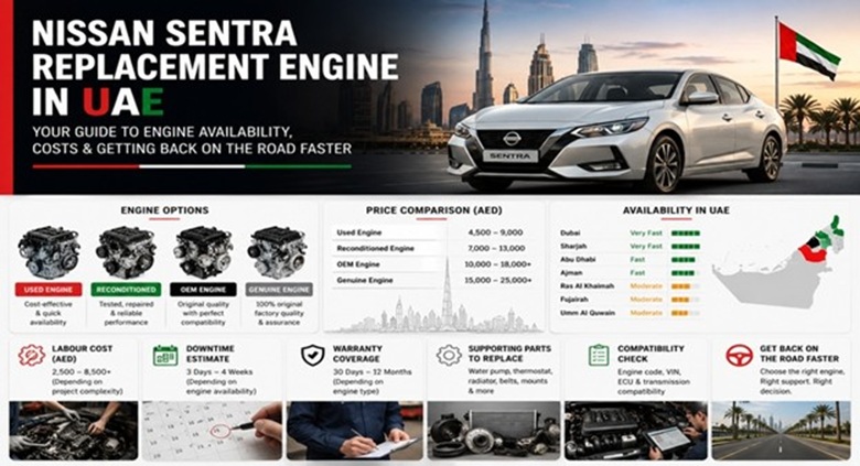 Replacement Nissan Sentra Engines