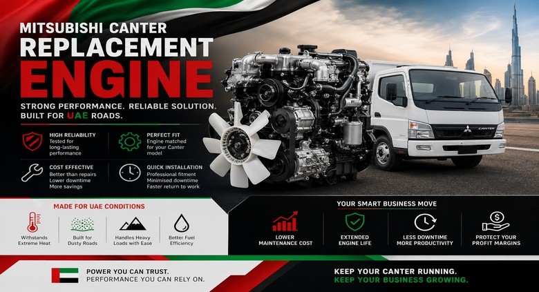Replacement Mitsubishi Canter Engines