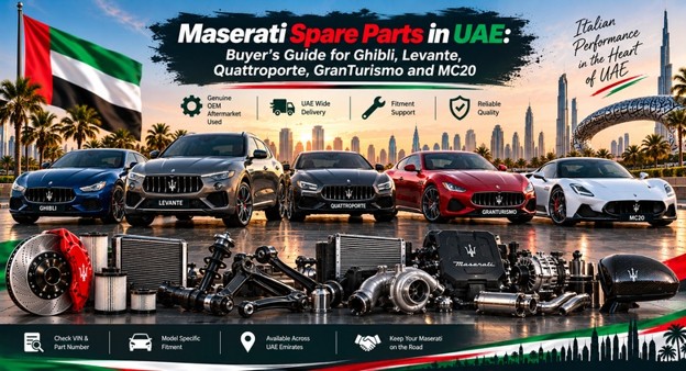 Maserati Spare Parts in UAE