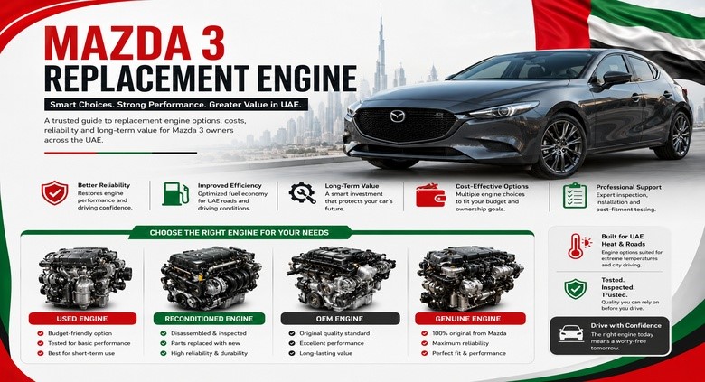 Replacement Mazda 3 Engines