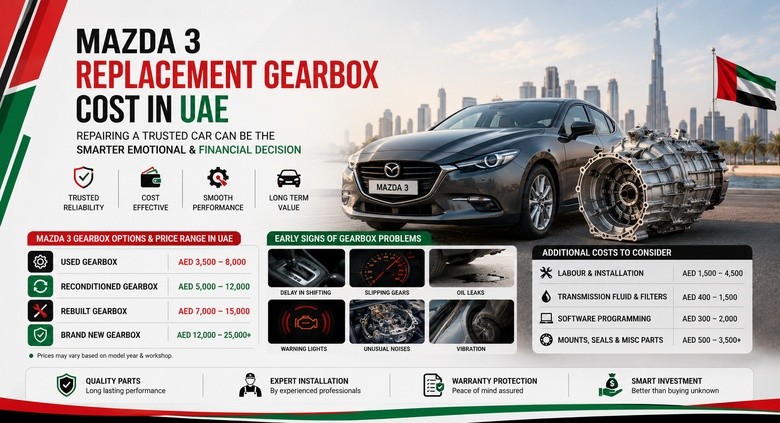 Replacement Mazda 3 Gearboxes