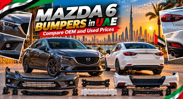 Mazda 6 bumpers available in the UAE for replacement