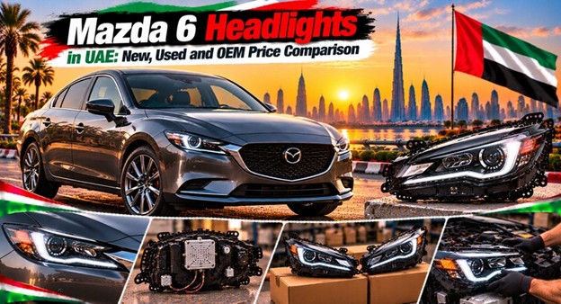 Mazda 6 headlights for replacement in the UAE