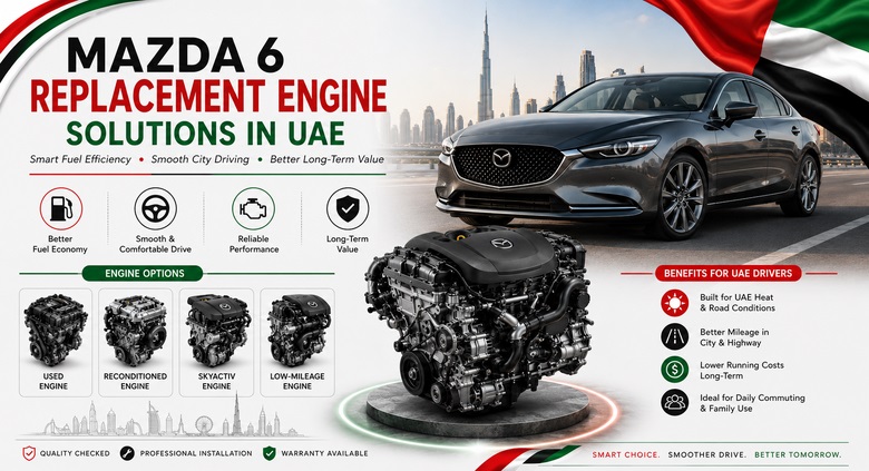 Replacement Mazda 6 Engines