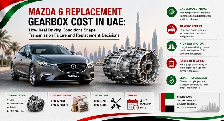 Replacement Mazda 6 Gearboxes