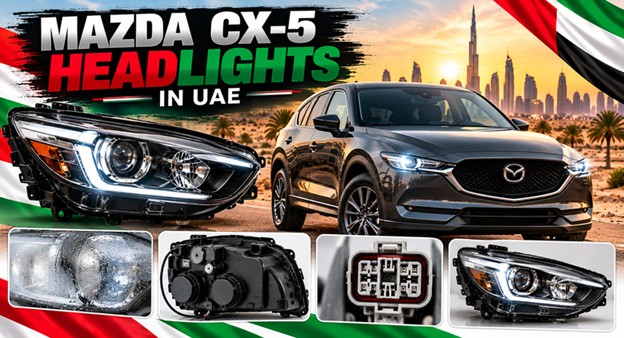 Mazda CX-5 headlights for replacement in the UAE