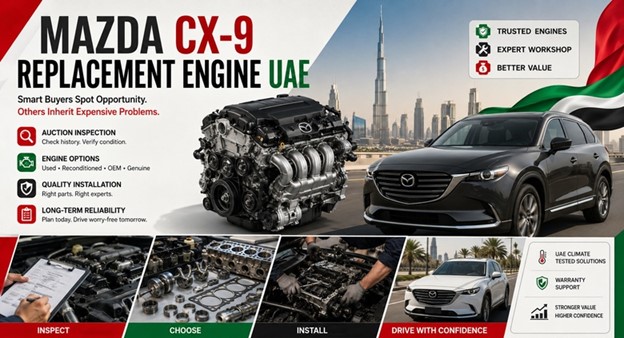 Replacement Mazda CX-9 Engines