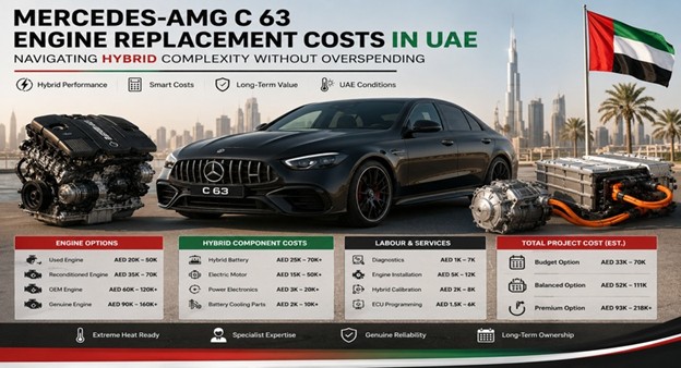 Replacement Mercedes-AMG C 63 Engines