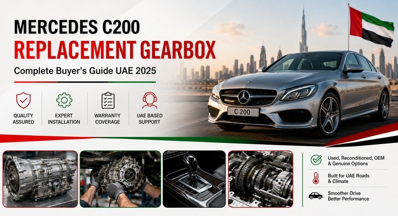 Replacement Mercedes C200 Gearboxes