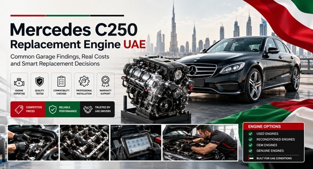 Replacement Mercedes C250 Engines