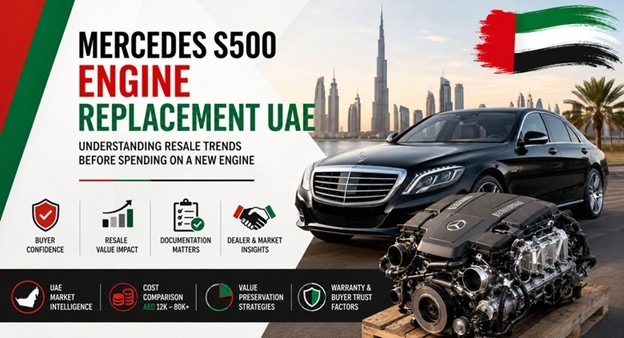 Replacement Mercedes S500 Engines
