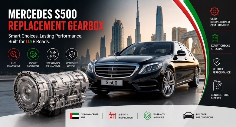 Replacement Mercedes S500 Gearboxes