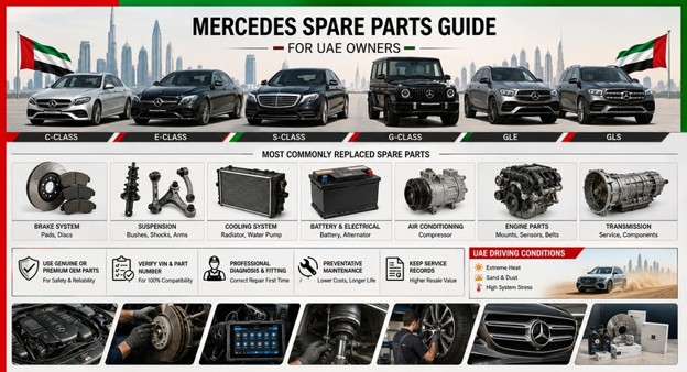 Mercedes Spare Parts in UAE