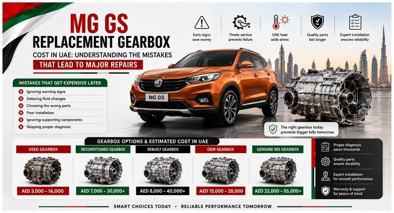 Replacement MG GS Gearboxes