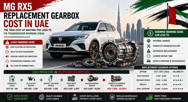 Replacement MG RX5 Gearboxes