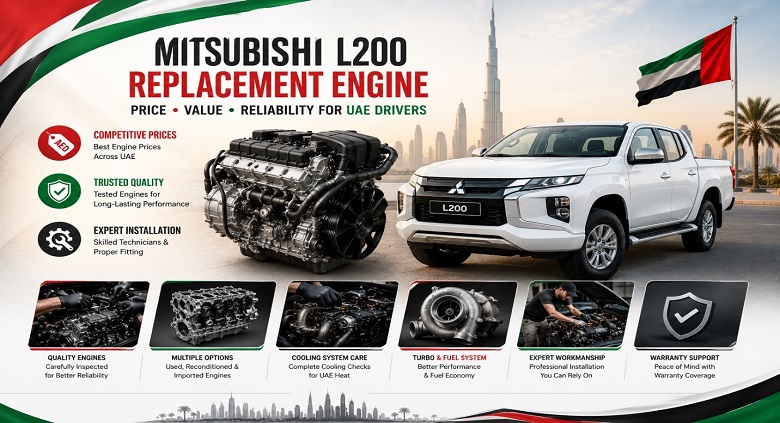 Replacement Mitsubishi L200 Engines