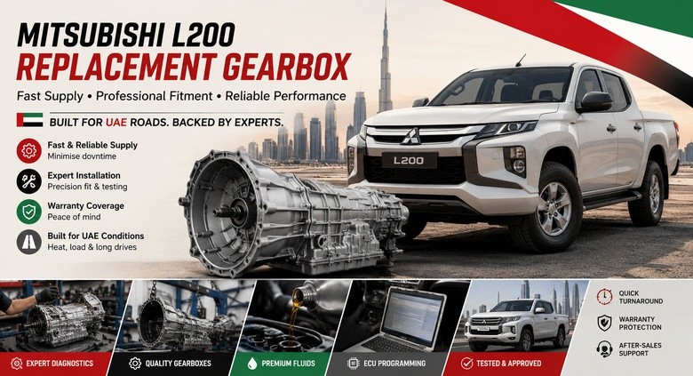 Replacement Mitsubishi L200 Gearboxes